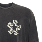 T-shirt "Initial Star" in jersey di cotone MLM100172 47 REPRESENT