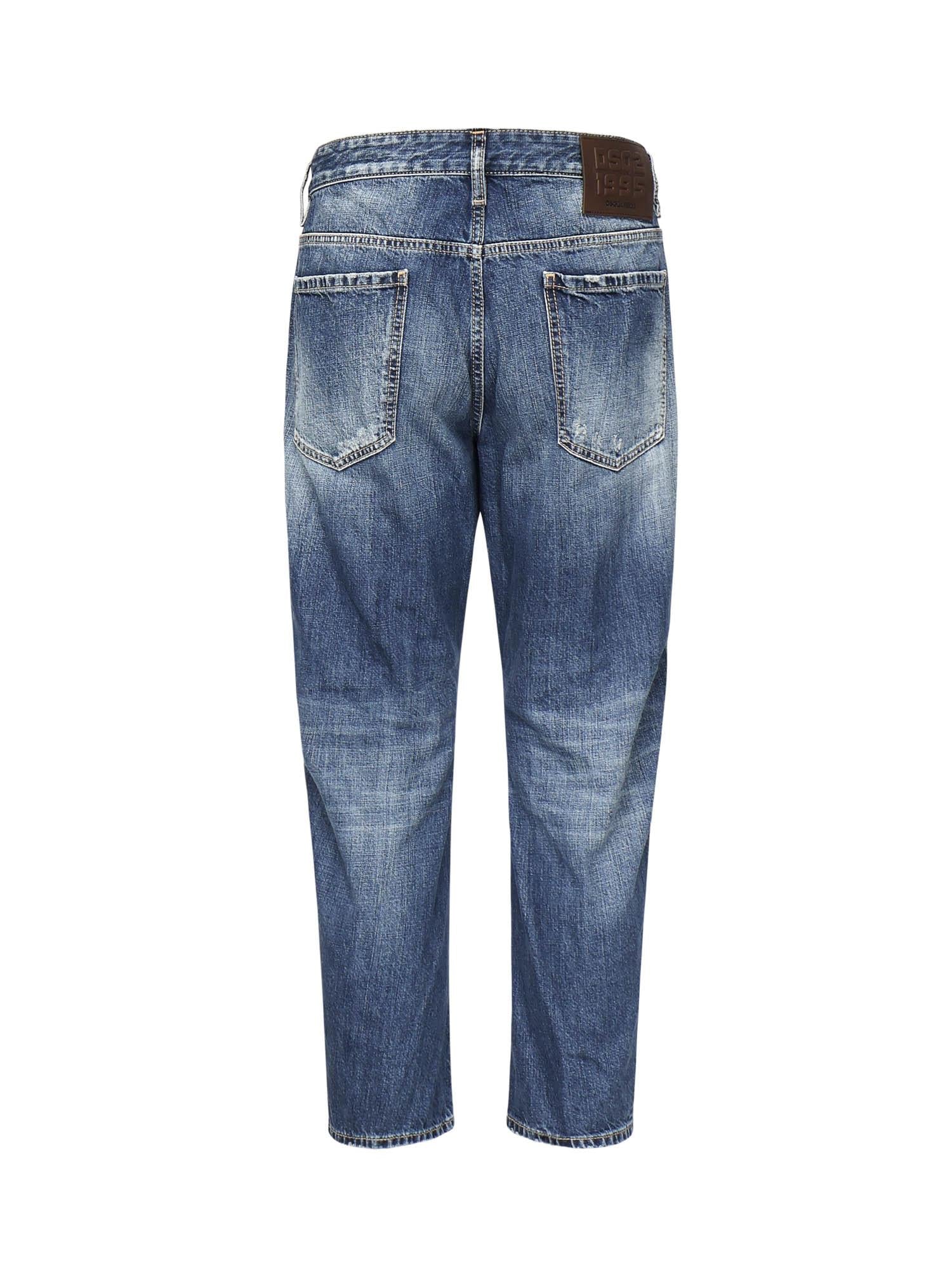 Jeans Fraded Wash Bro<BR/> S74LB1752 D30011470 DSQUARED2