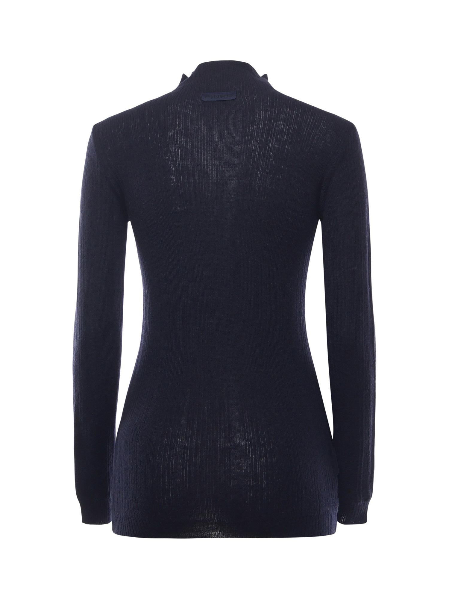 Maglia a collo alto 105752 A2TOF92 PINKO