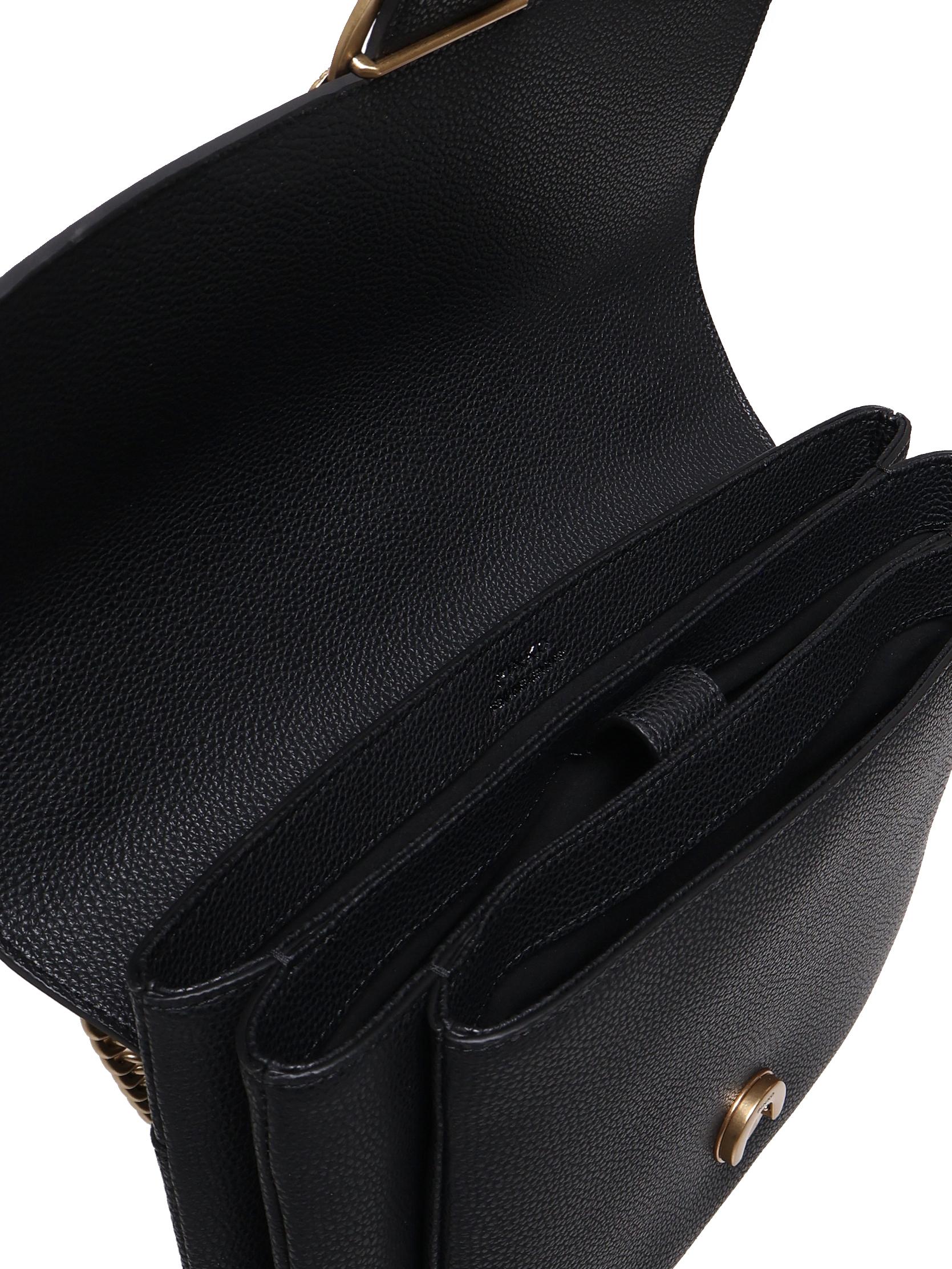 Borsa a tracolla grande Love Bag in pelle 104527 A29QZ99Q PINKO