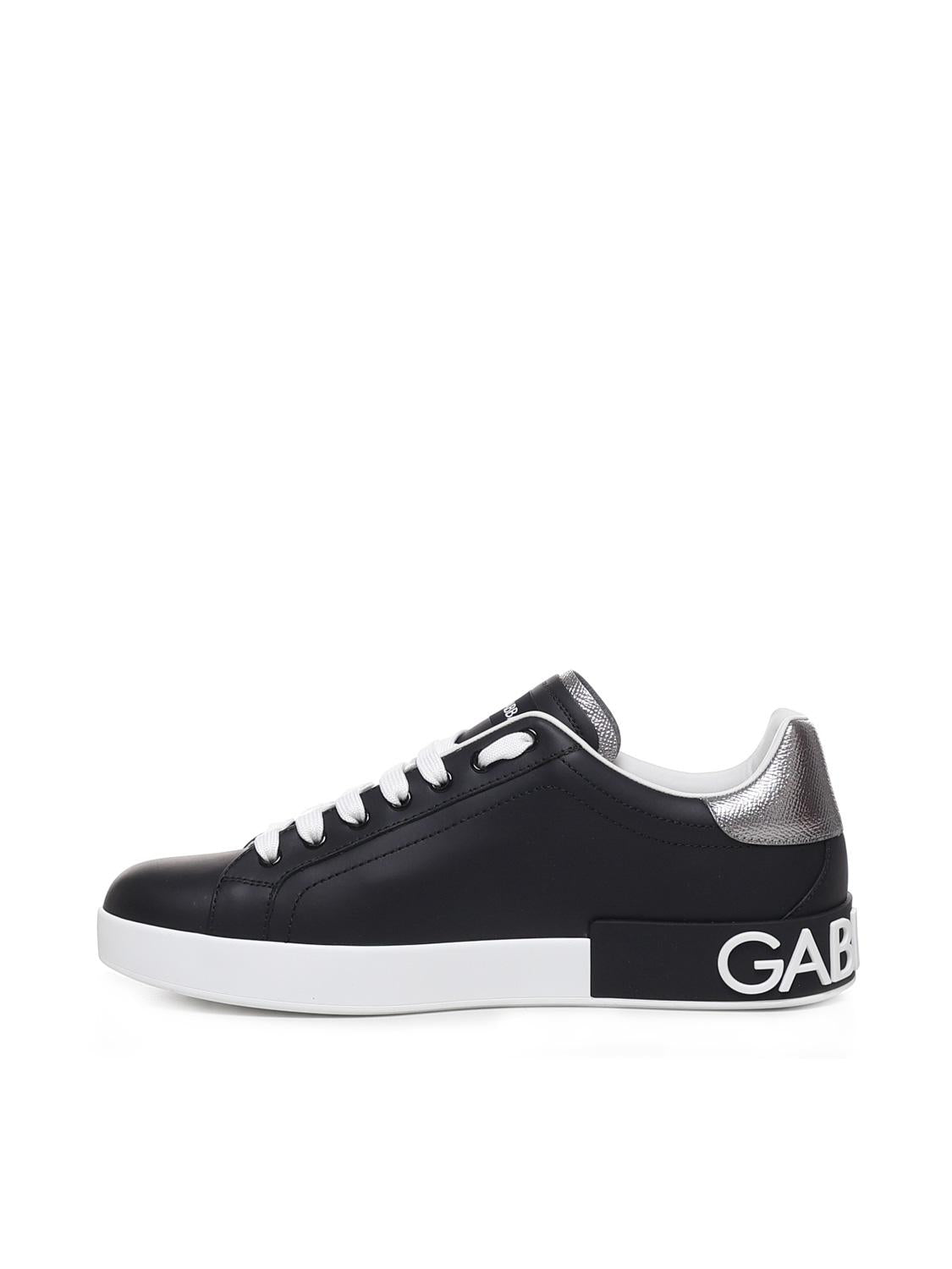 Sneaker Portofino in pelle di vitello CS2216 AH5278B979 DOLCE & GABBANA