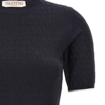 T-shirt elastica aderente 5B3KC58P 8QN671 VALENTINO GARAVANI