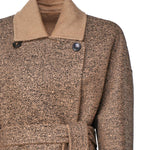 Cappotto reversibile in cammello e lana<BR/> 2310161135600 EVELIN001 MAX MARA