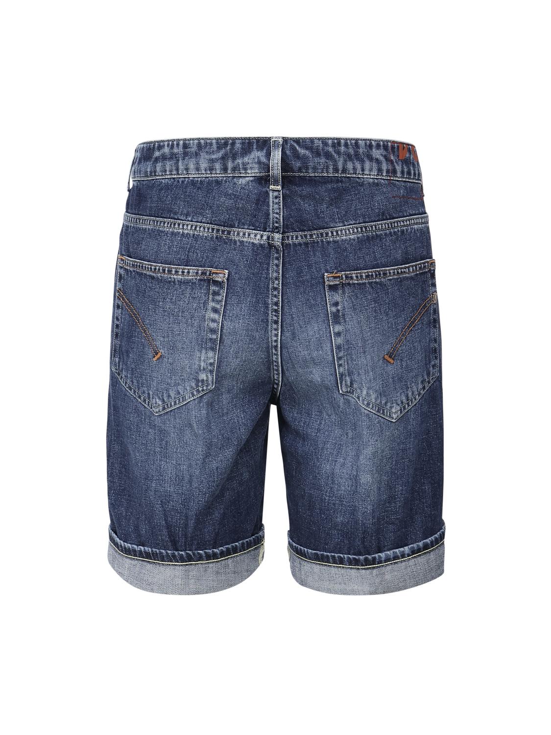 Bermuda in cotone Dereck UP454DF0261U GY6800 DONDUP