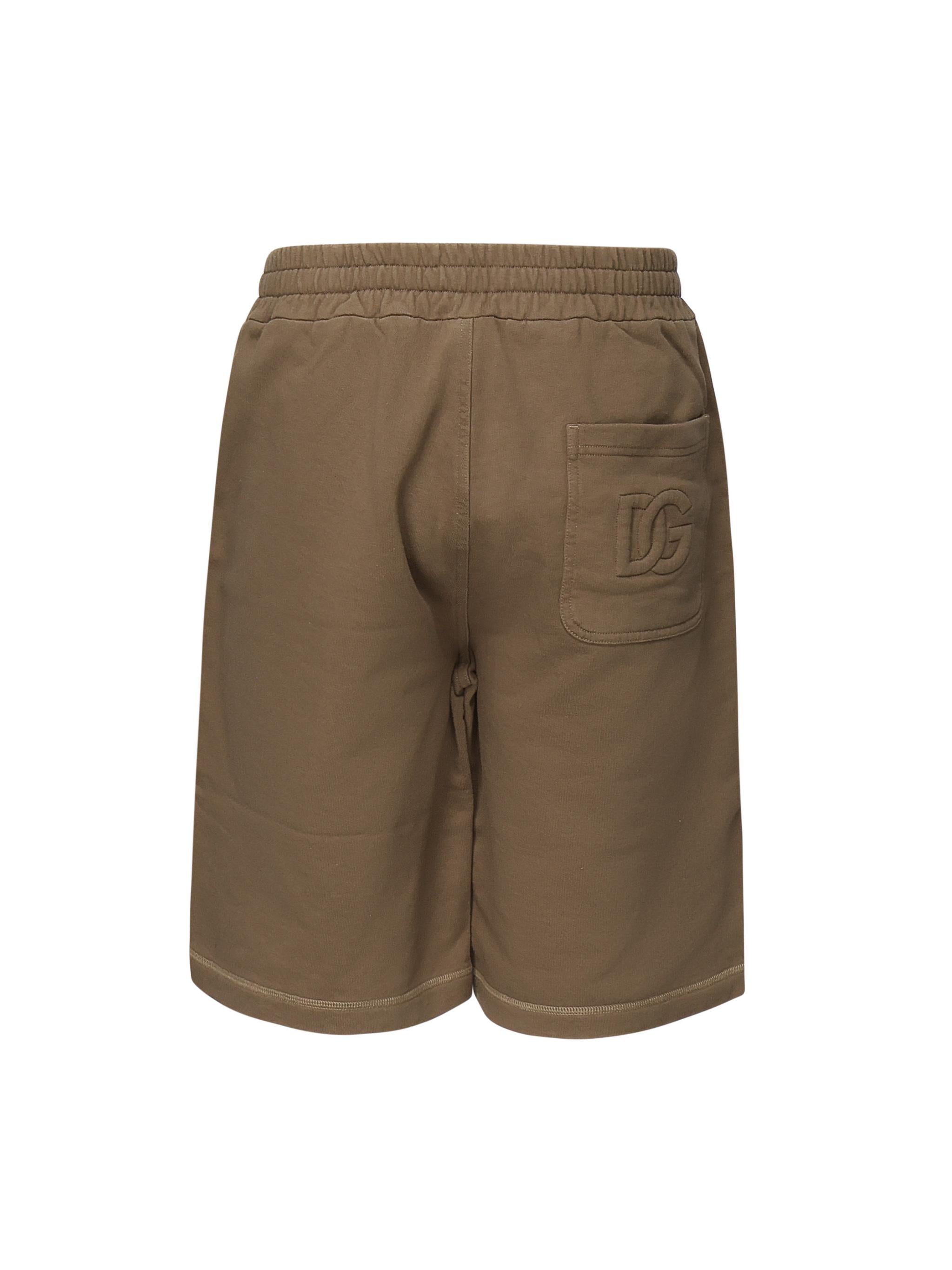 Bermuda jogging in cotone GP10AZ G7O2PM0672 DOLCE & GABBANA