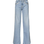 jEANS IN DENIM DI COTONE CON BORCHIE COPP95STF2008 BLU COPERNI