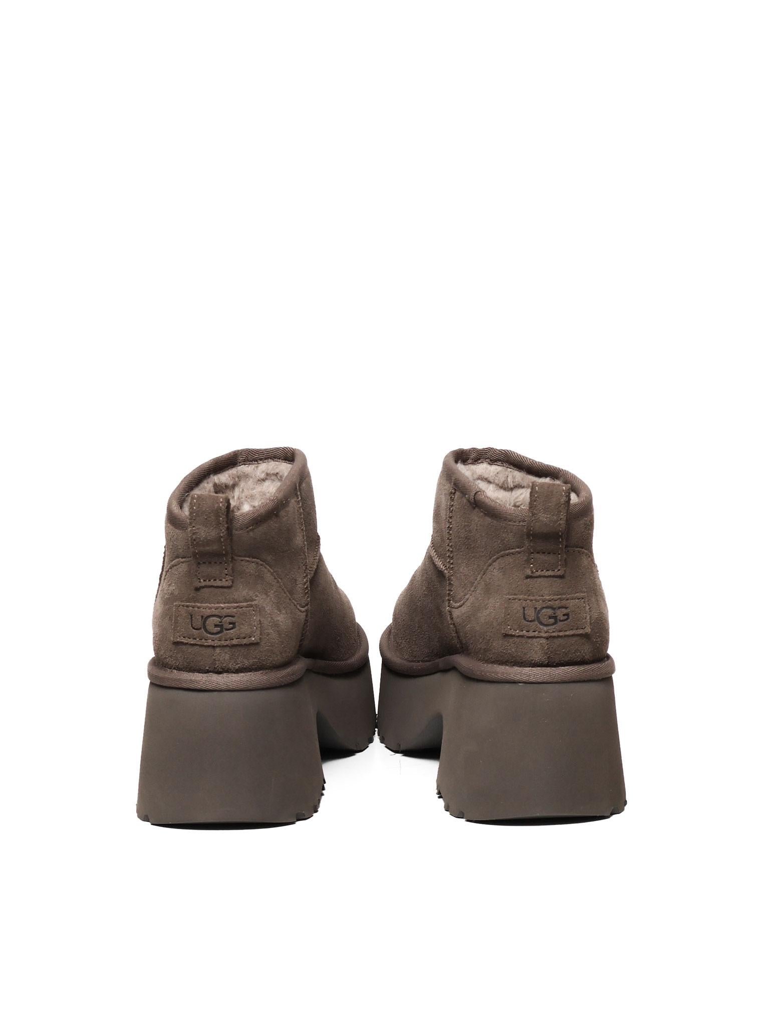 Ultra mini new heights boots in suede 1158311 HCK UGG