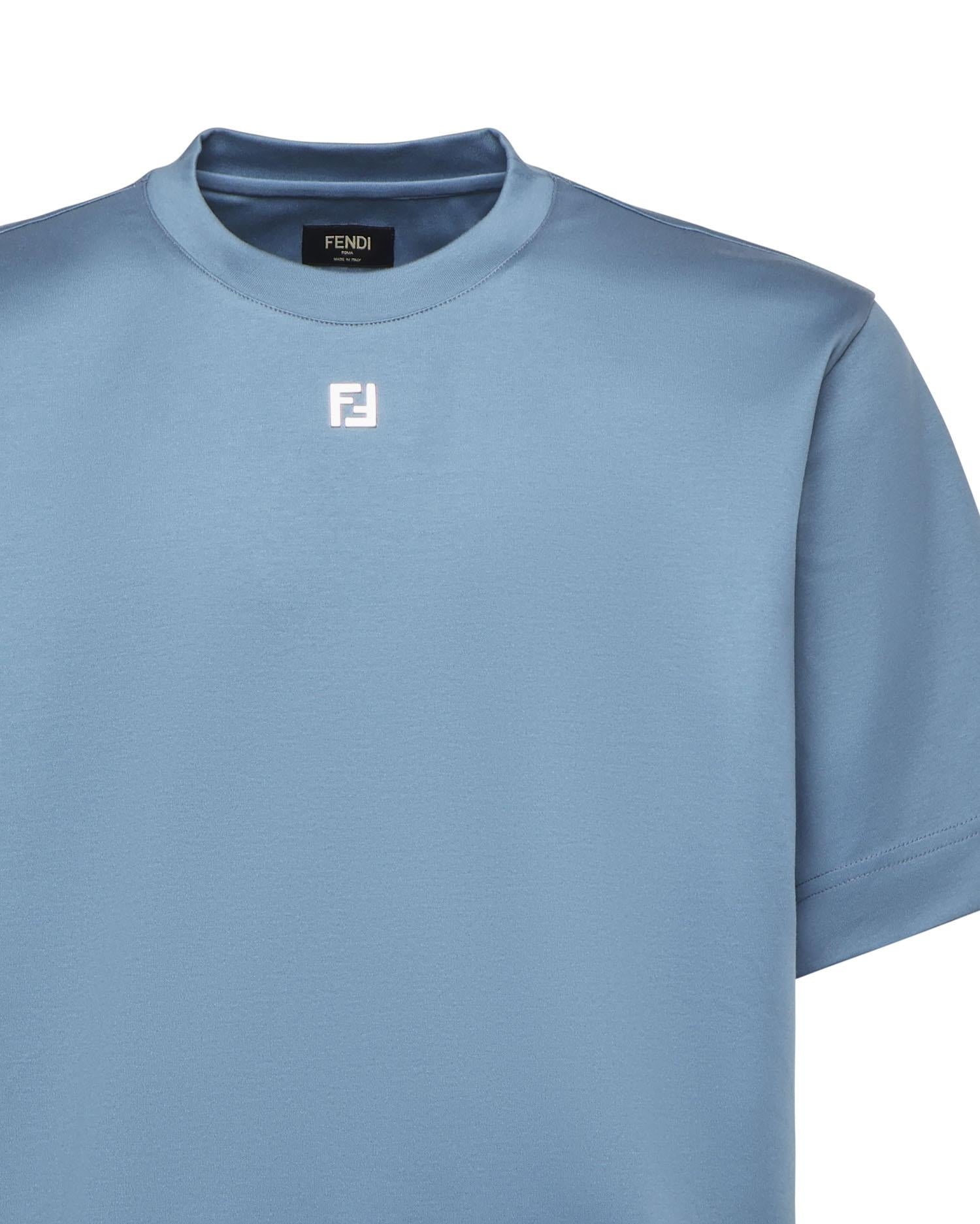 T-shirt in cotone con logo FY0936 ARYYF0U6K FENDI