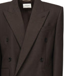 Blazer doppiopetto in lana 823616 Y5K322124 SAINT LAURENT
