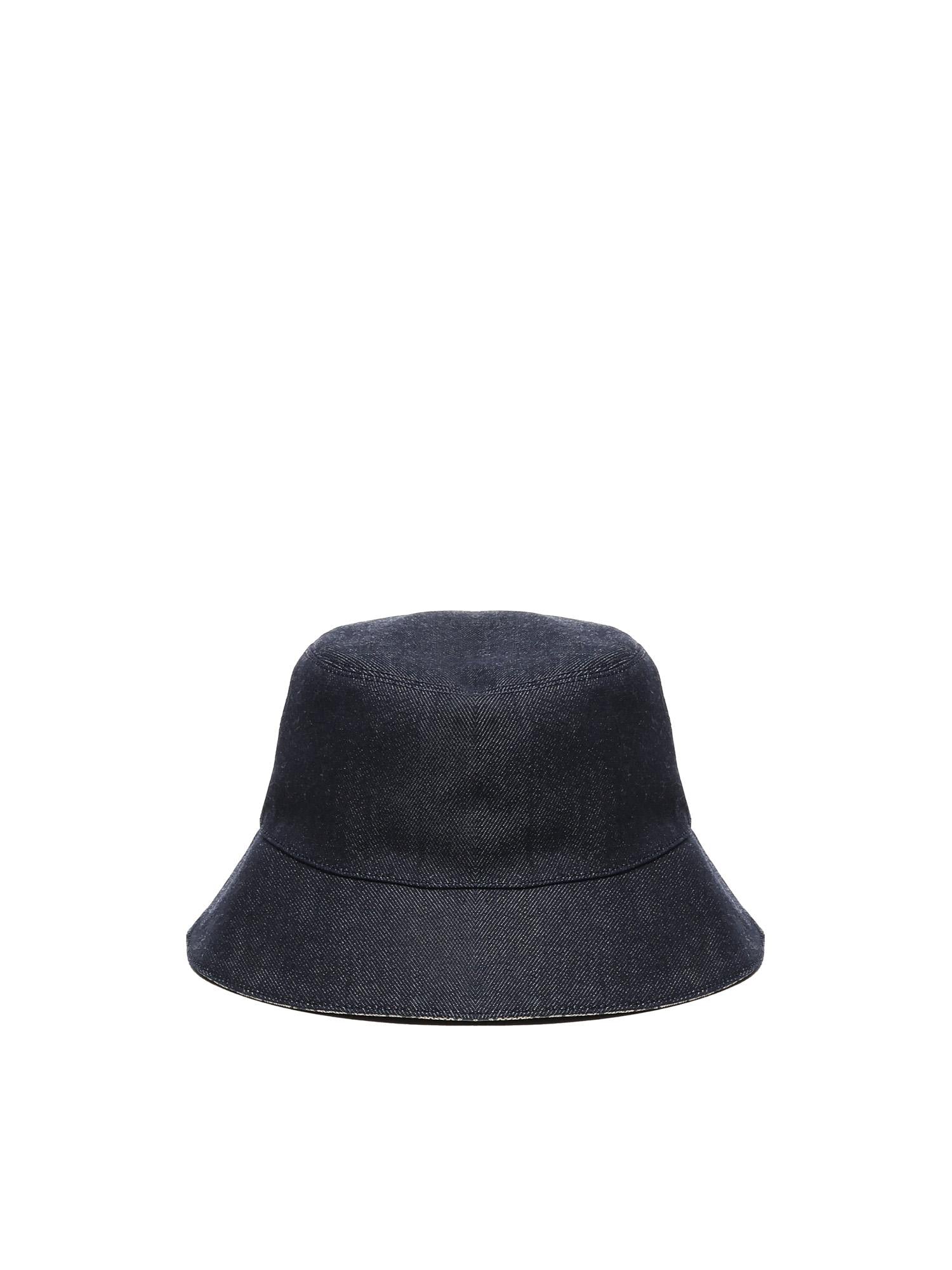 Cappello da pescatore in denim 803042 3HA5W4000 GUCCI