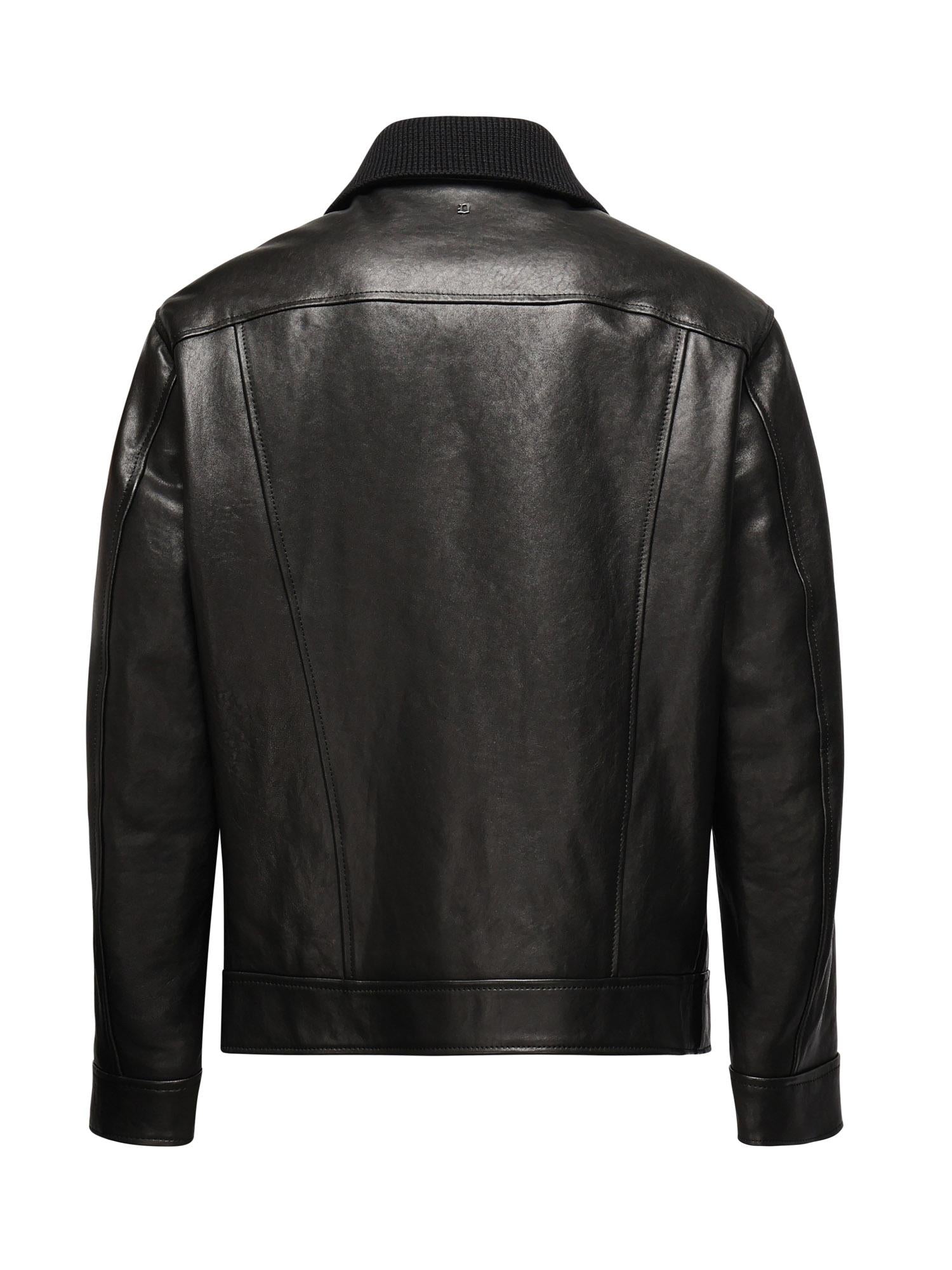 Giubbino aviatore in nappa UJ976 PL0392UXXX999 DONDUP