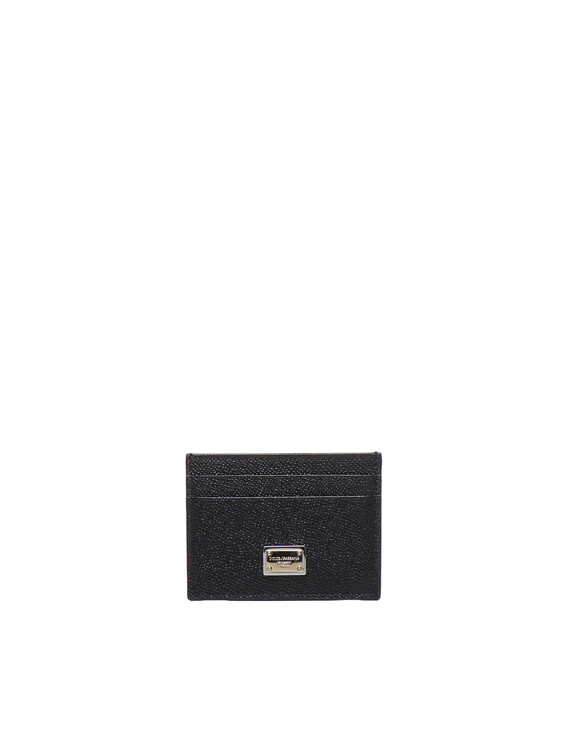 Porta carte di credito in vitello BI0330 A100180999 DOLCE & GABBANA