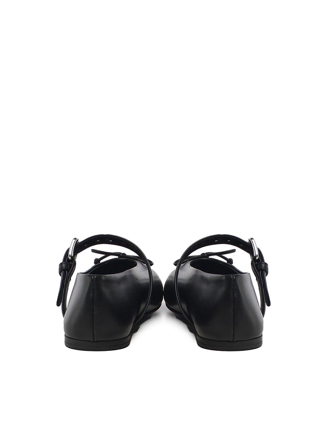 Ballerine in pelle 5F210E 70F0002 MIU MIU