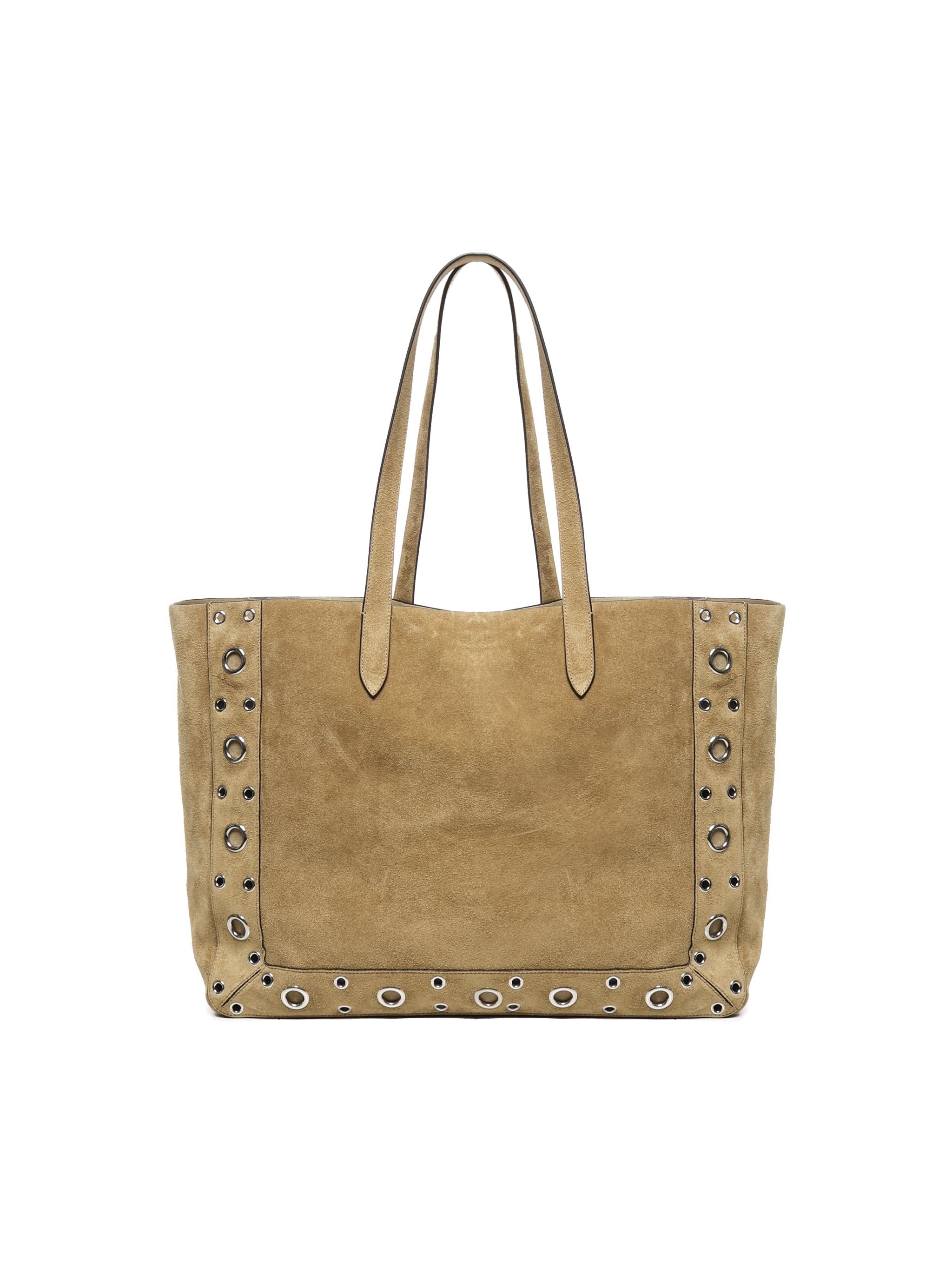 Tote Bag Nellcote Media in suede 6Y0B0D58 SVIRDX VALENTINO GARAVANI