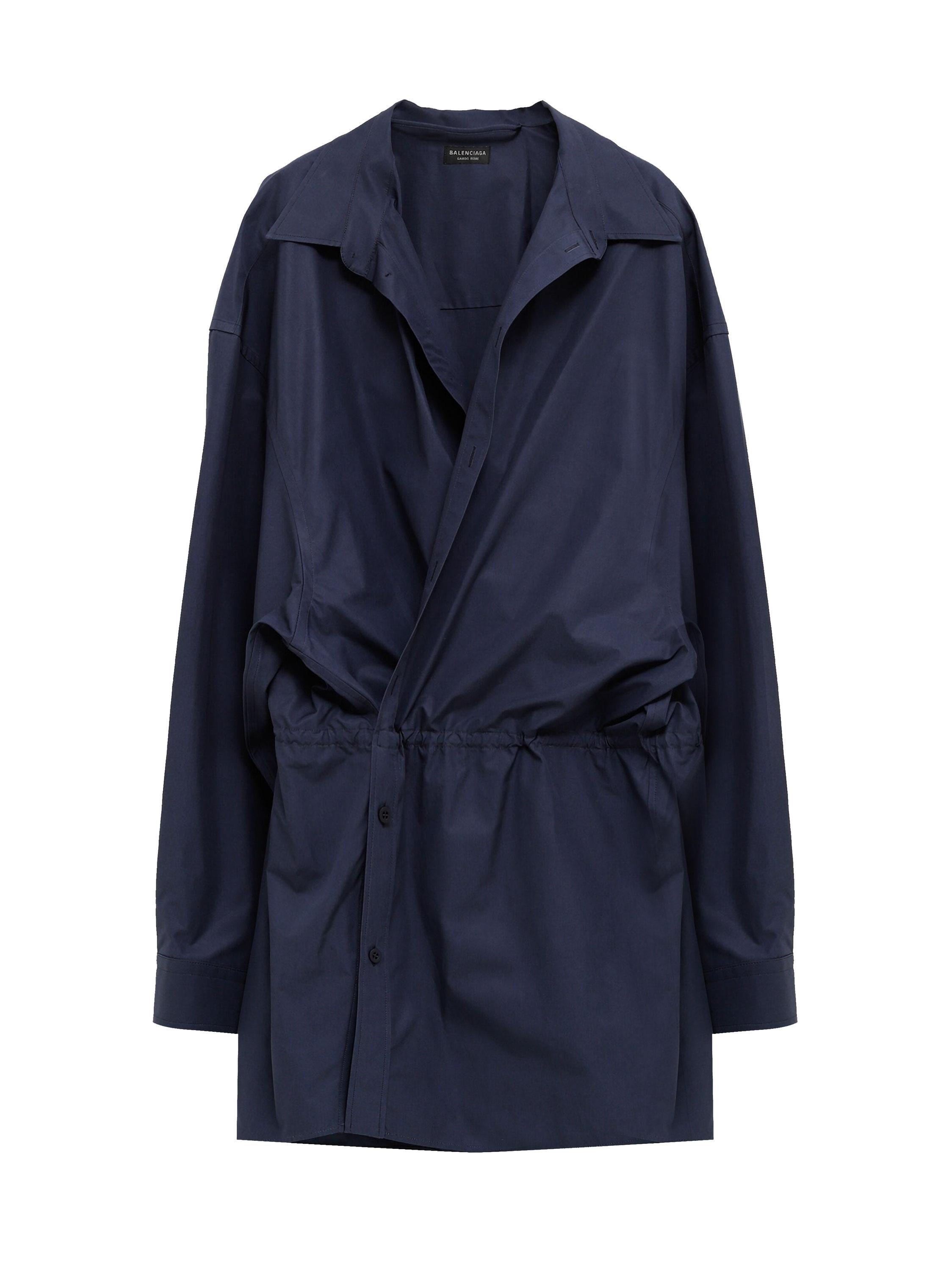 Abito stile camicia mini 814136 TRM174530 BALENCIAGA