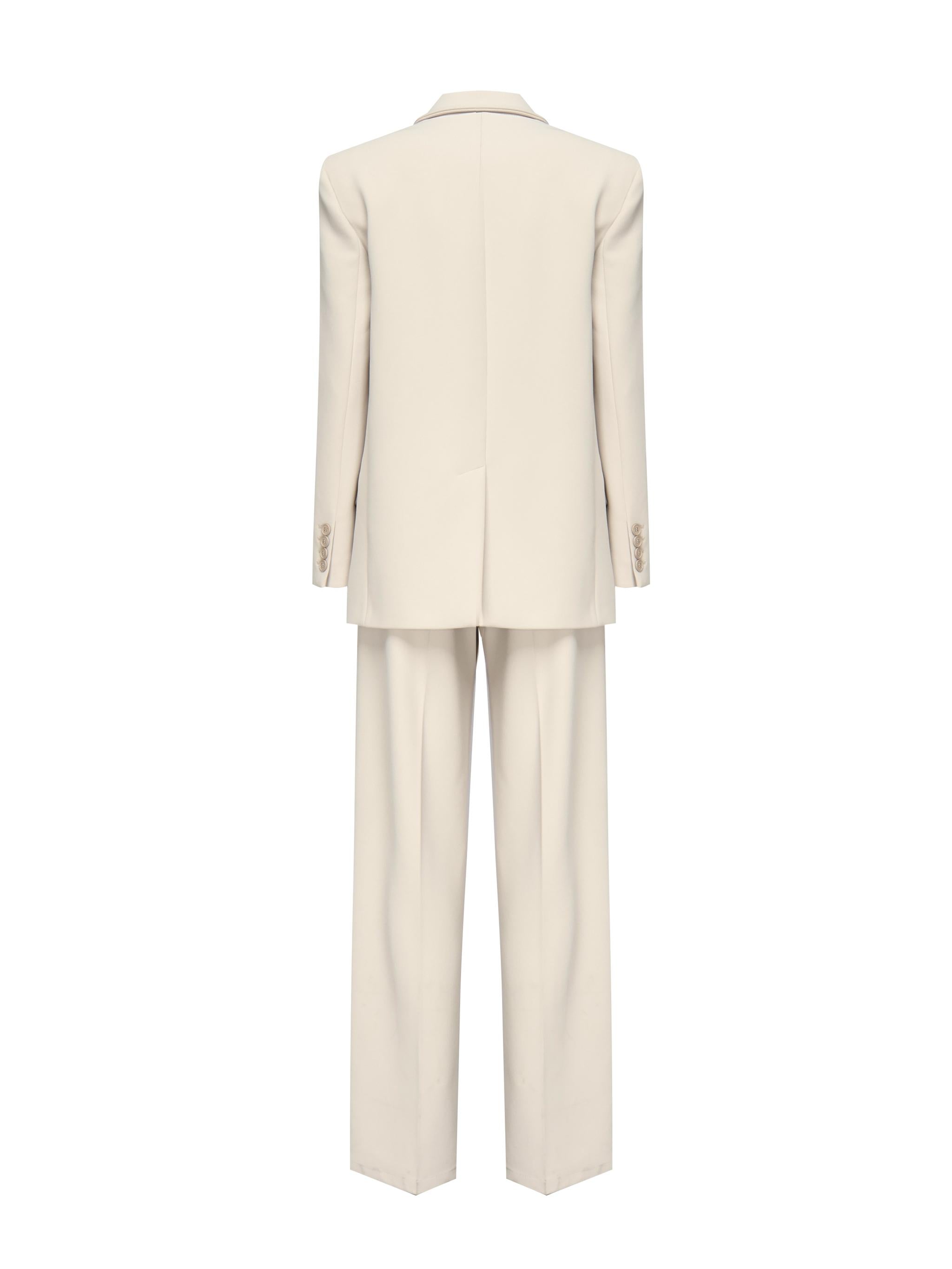 Tailleur con blazer monopetto 114111 014278203 SCARLETT G