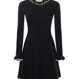 Abito in maglia con volant 7B3KD13Y 9K50NA VALENTINO GARAVANI