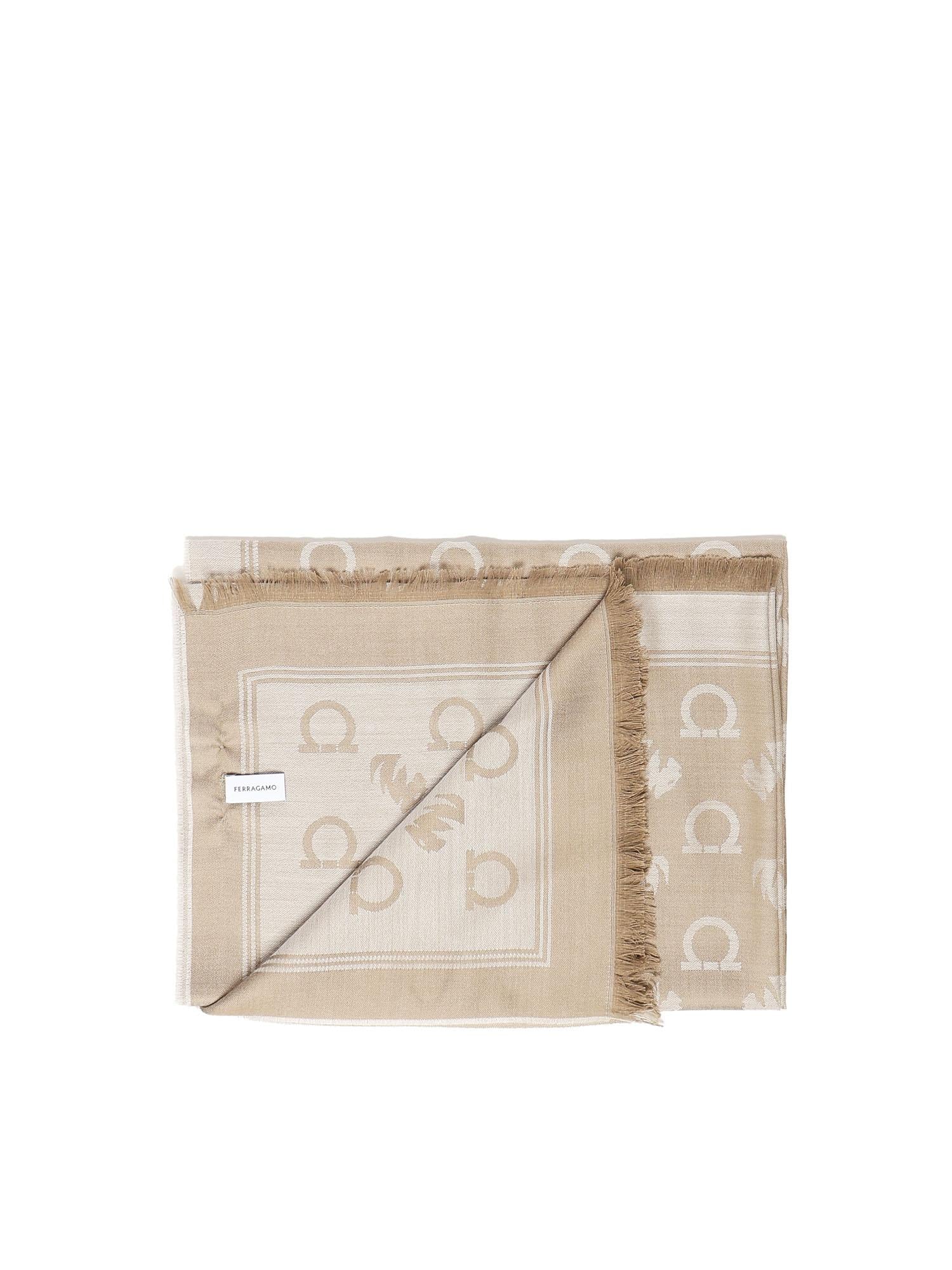 Stola Gancini square 520141 785236004 FERRAGAMO