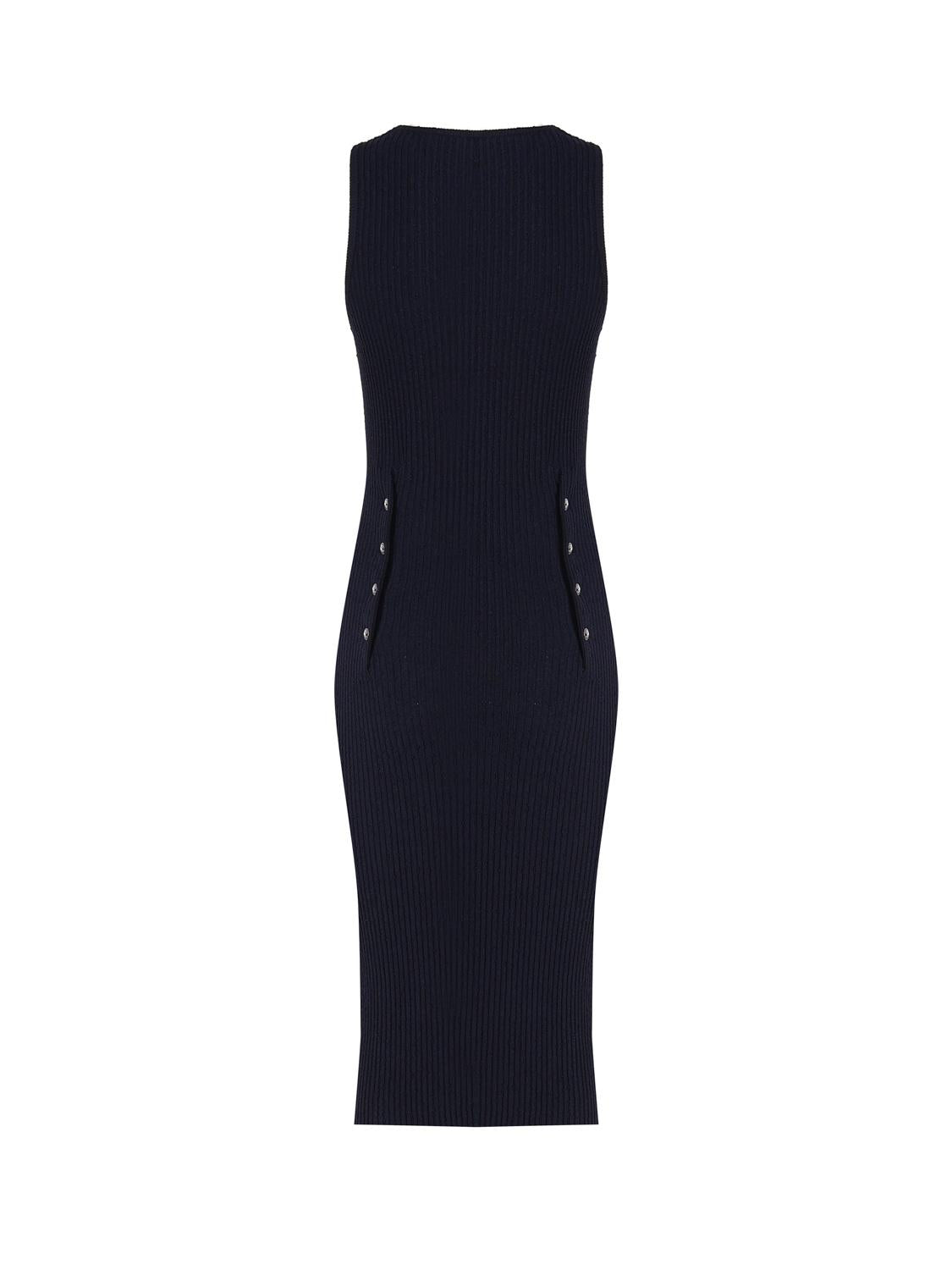 Abito midi in viscosa 739155 V2R304246 BOTTEGA VENETA