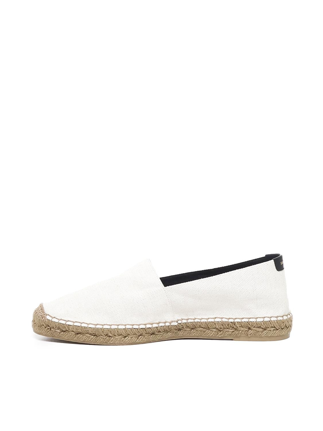 Espadrillas in tela con ricamo 605951 1P2109380 SAINT LAURENT