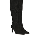Stivali Stuart Power in suede<BR/> SJ979 BLK STUART WEITZMAN