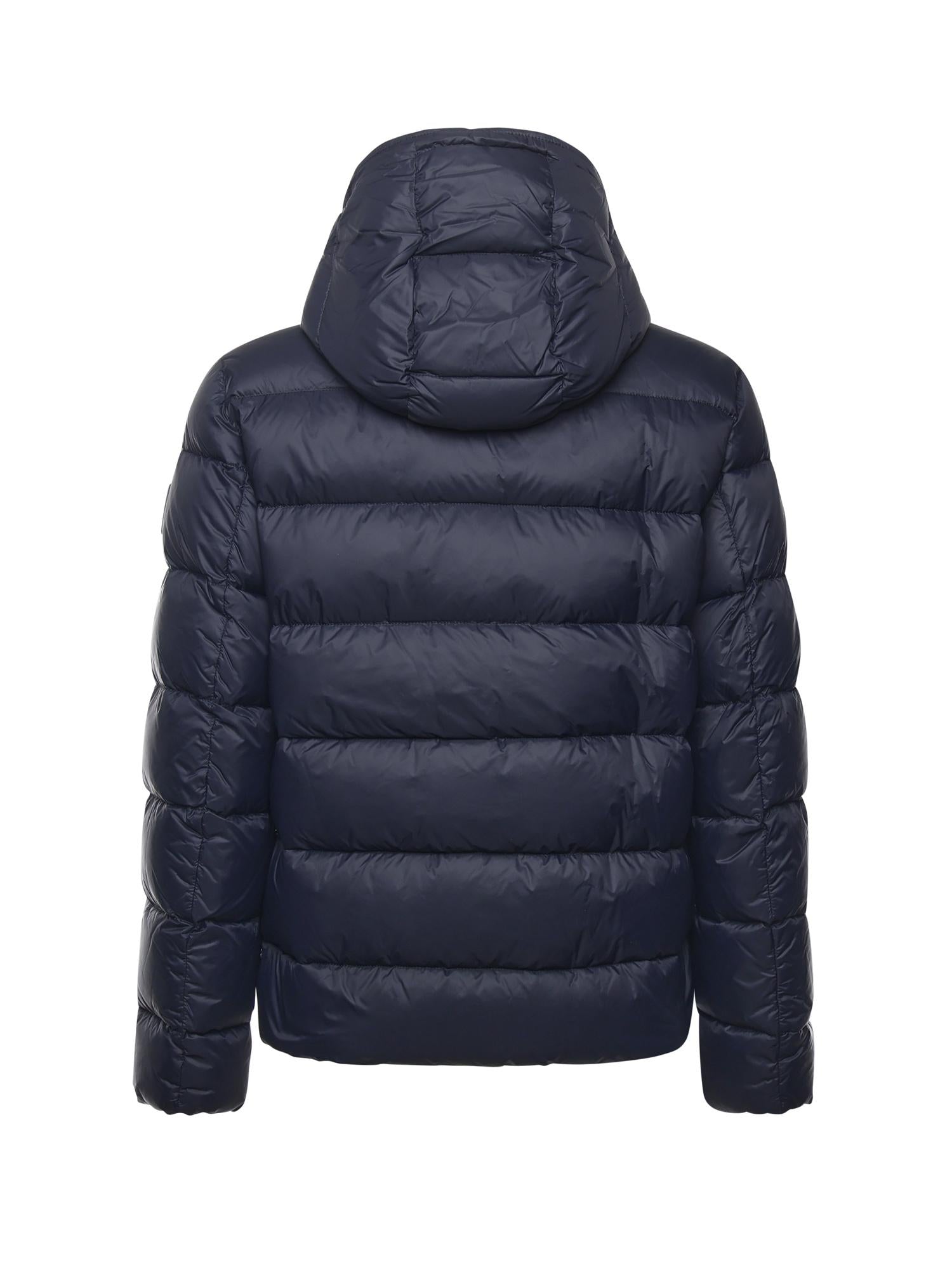 Piumino double front in popeline calandrato NAM32510620XMH U807 FAY