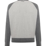 Cardigan in lana con collo bomber CDMG0165Q0 UFH55100N15 MARNI
