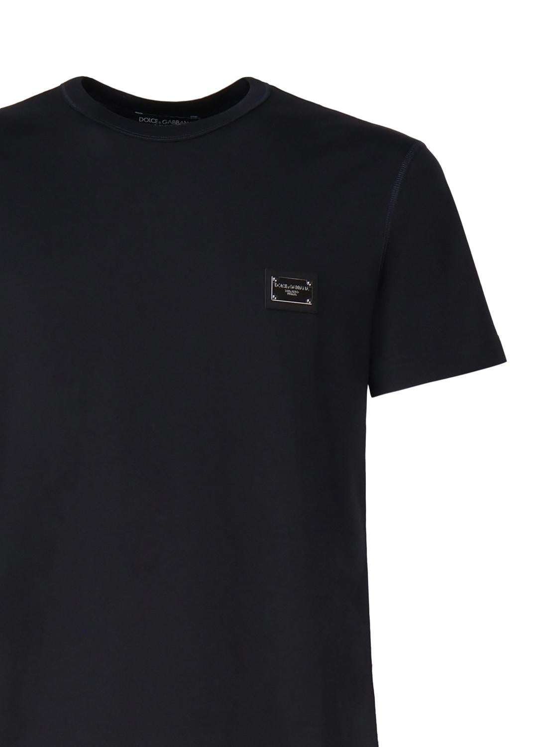 T-shirt in cotone G8PT1T G7F2IB0665 DOLCE & GABBANA