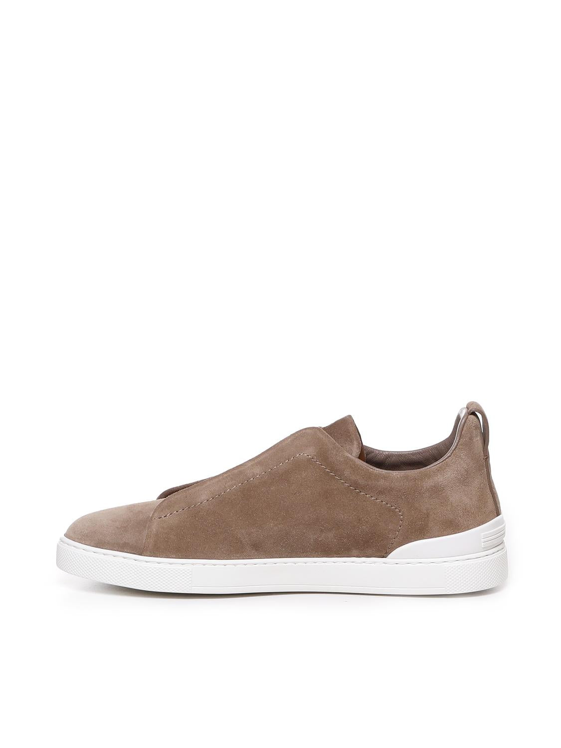 Sneaker Triple Stitch in Suede LHSOY S4667ZCOC ZEGNA