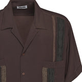 Camicia con colletto aperto MGFW25TT03870 3233 MAGLIANO