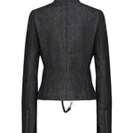 Giacca City in denim 225DBL285DE0035 9011 COURREGES