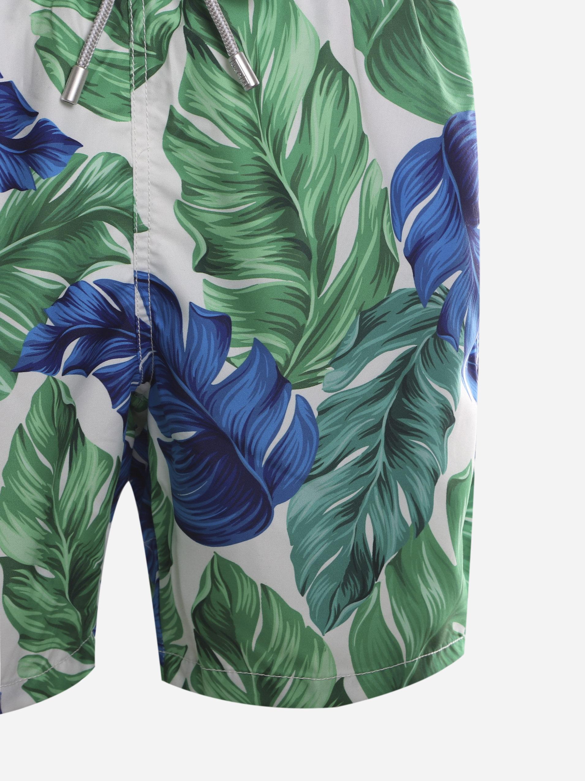 Costume da bagno con stampa foglie tropicali all-over GUSTAVIA -BNLF01 MC2 SAINT BARTH