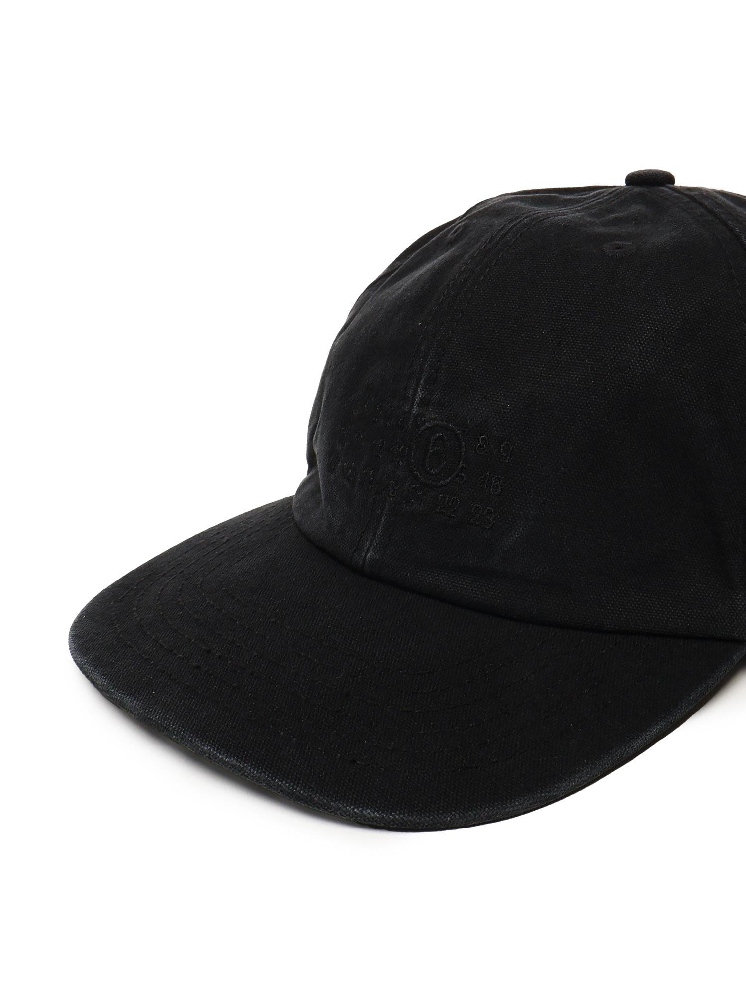 Cappello da baseball con ricamo logo<BR/> SH0TC0005 M35346899 MM6 Maison Margiela