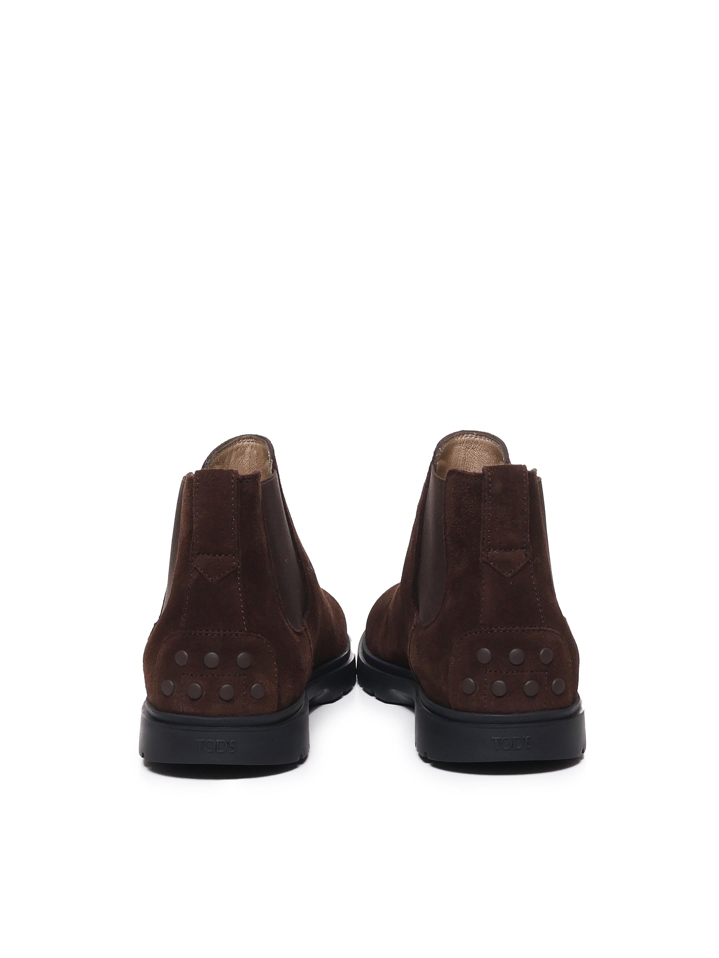Tronchetto in suede XXM59K0HG40RE0 S611 TOD'S