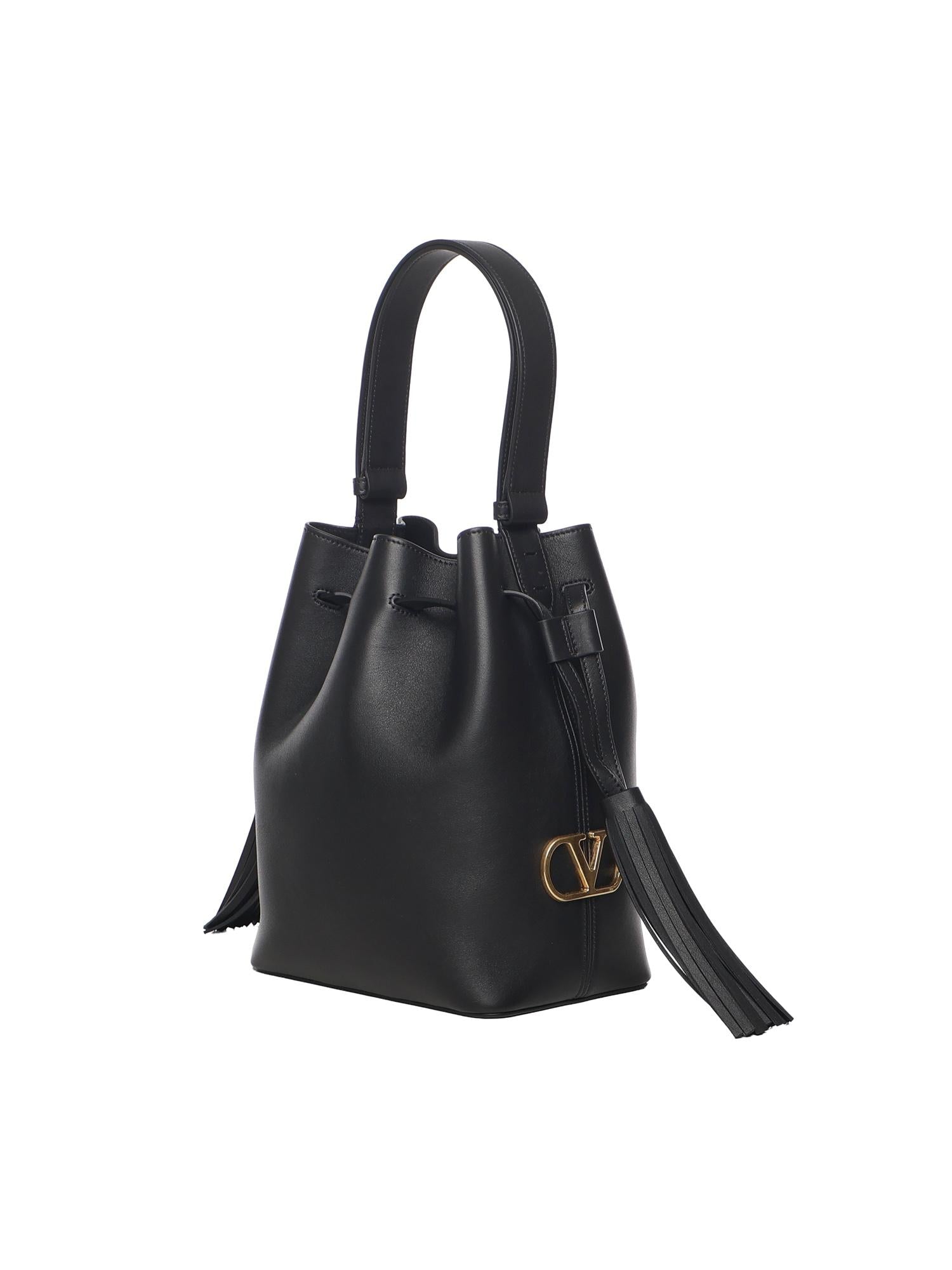 Secchiello So Seau in pelle 7W2B0R99 HHL0NO VALENTINO GARAVANI
