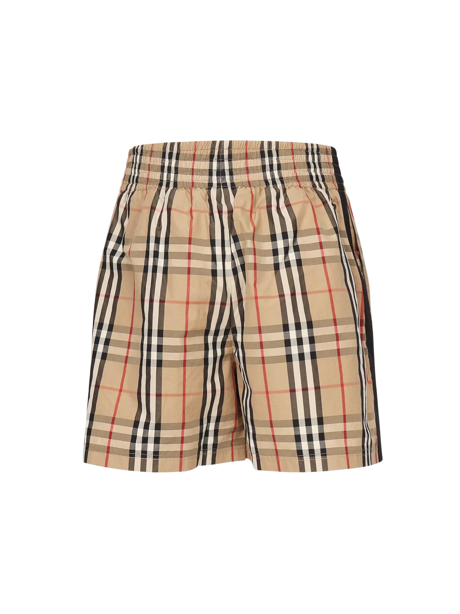 Shorts in cotone Check 8111875 A7028 BURBERRY