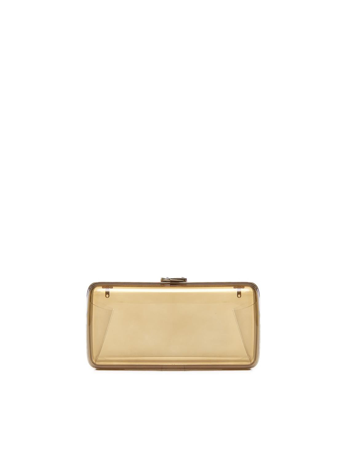 Clutch Vetra in plexiglass B00386.CLUTC.PLXMEKO CLUT.PLX C PLEXYMEKONG GIANVITO ROSSI