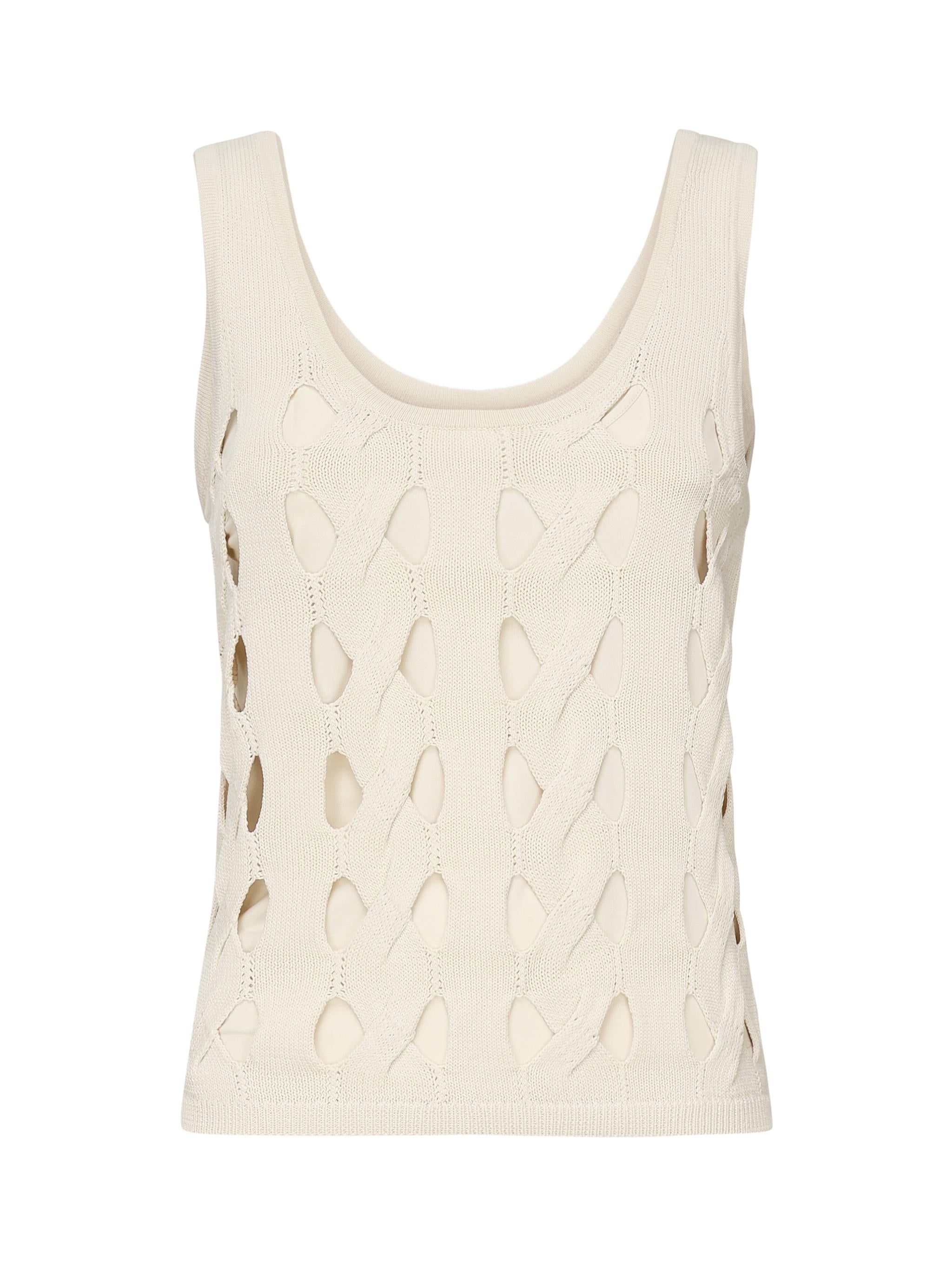 Top Derrik con dettagli cut-out 105192 A2LWC00 PINKO