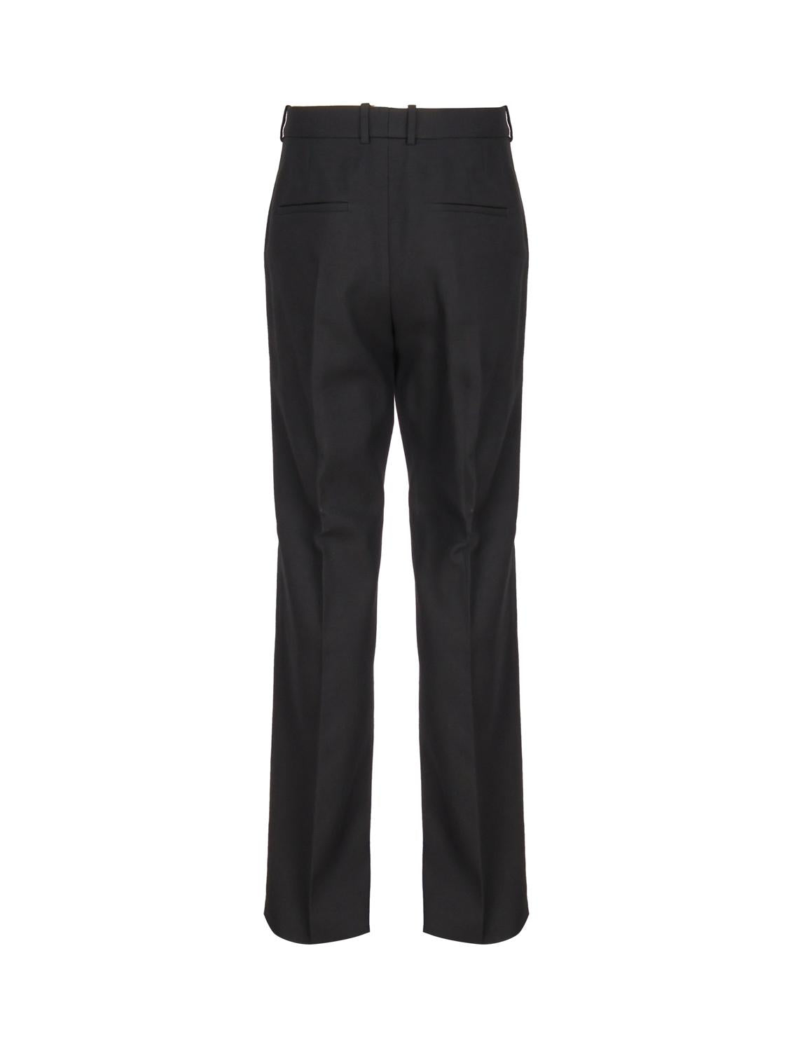 Pantaloni in cotone strutturato 758355 V3F901000 BOTTEGA VENETA