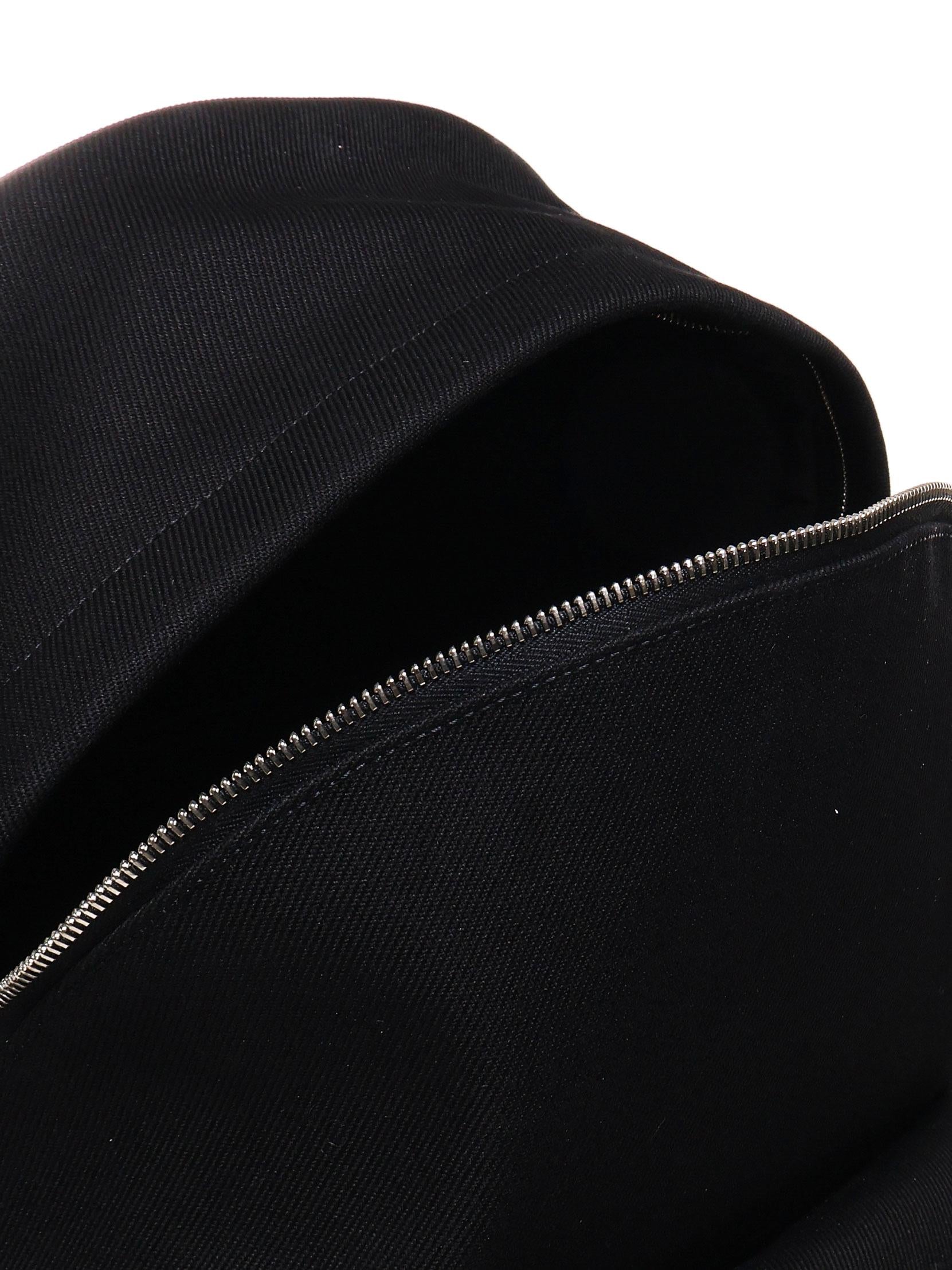Zaino city ricamato in tela 534968 FAAVV1070 SAINT LAURENT