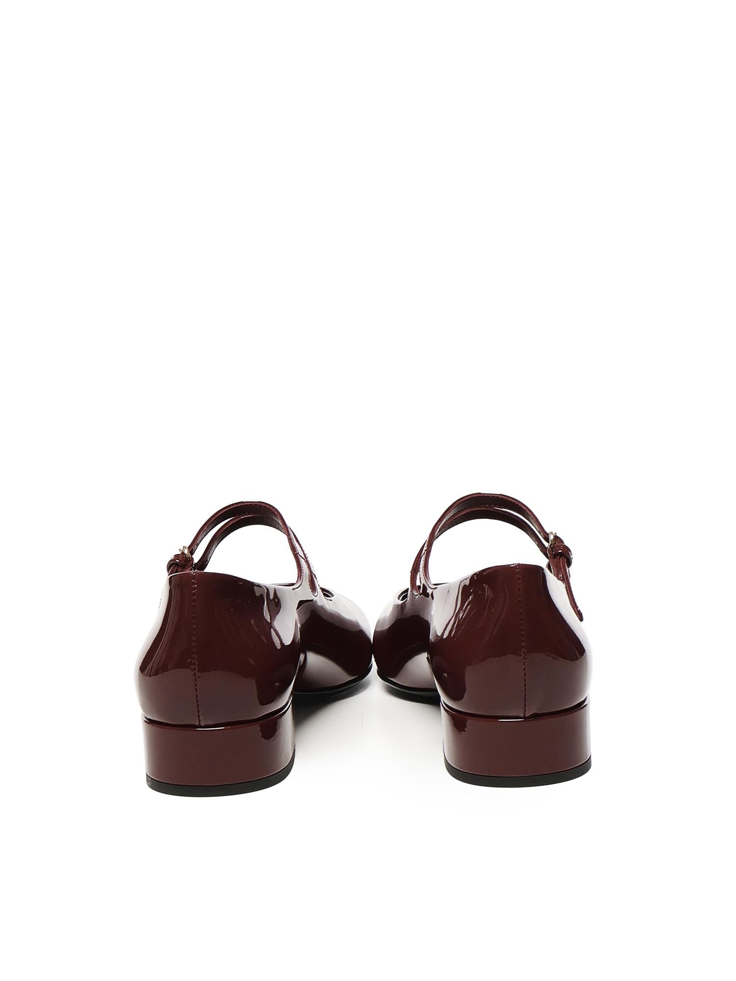 Décolleté in vernice con fibbie 5I522E 069F0D27 MIU MIU