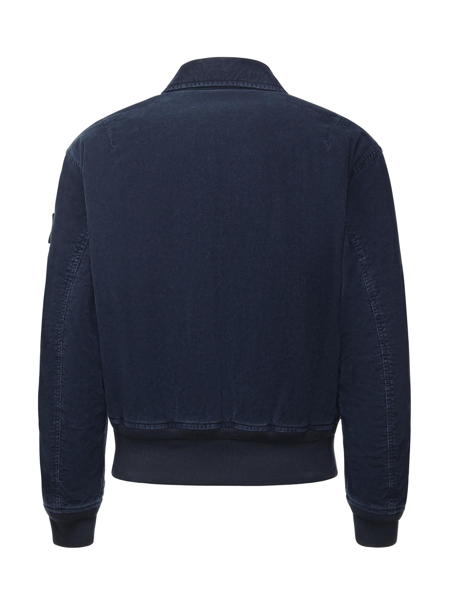Bomber in velluto a costine con logo K2S154100123 S0J10V0021 STONE ISLAND