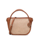 Borsa Flaminia 73BS90002 FLAMINIANATURALE/CUOIO V° 73