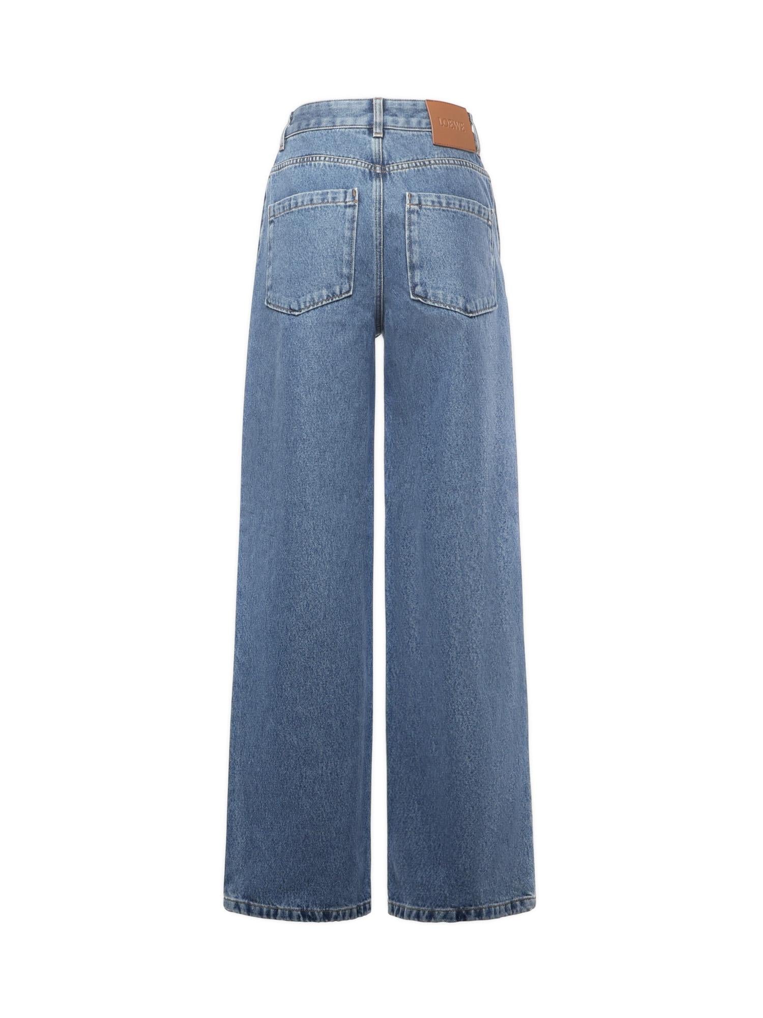 Jeans baggy Anagram in denim S359Y11XEB 5320 LOEWE