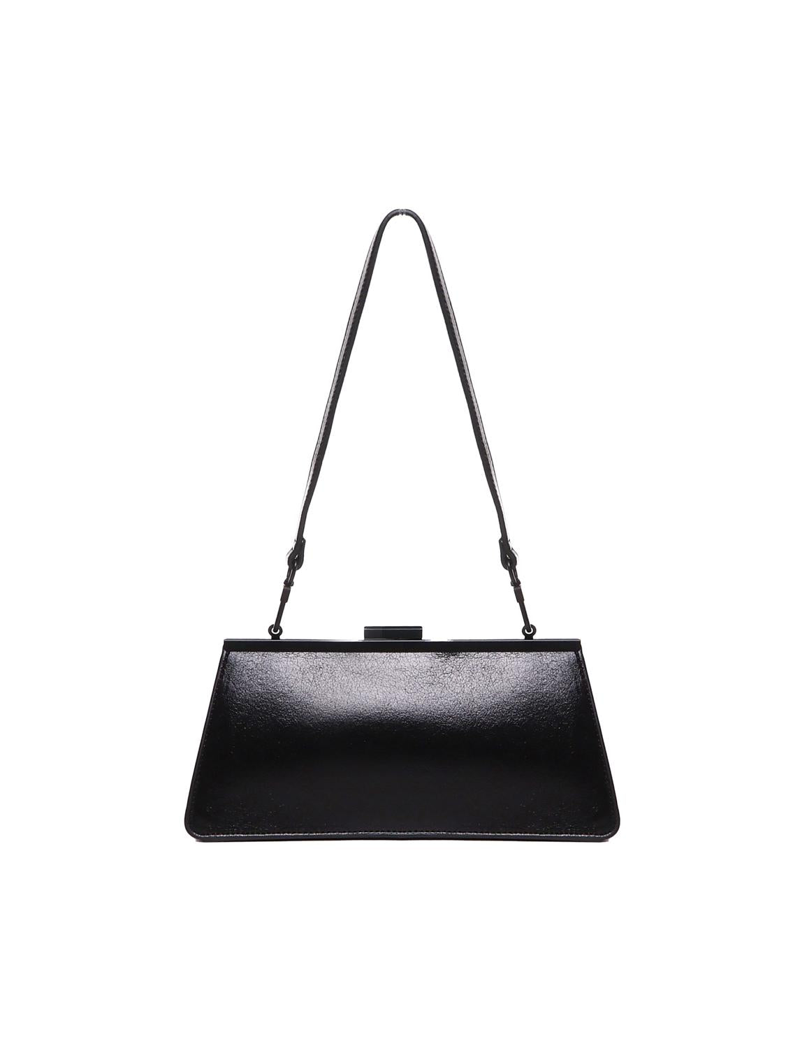 Clutch Crow Sports metallizzata 73BS7Q302 CROWNERO V° 73