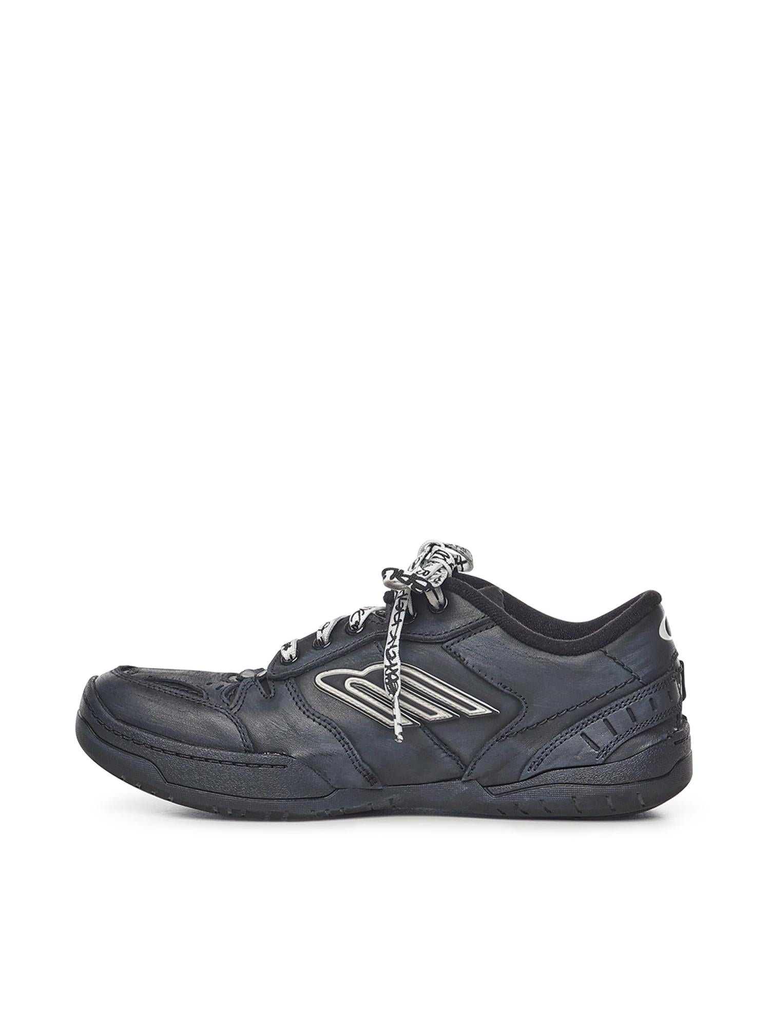 Sneaker Hamptons Worn-Out in pelle 841765 WCURB1000 BALENCIAGA