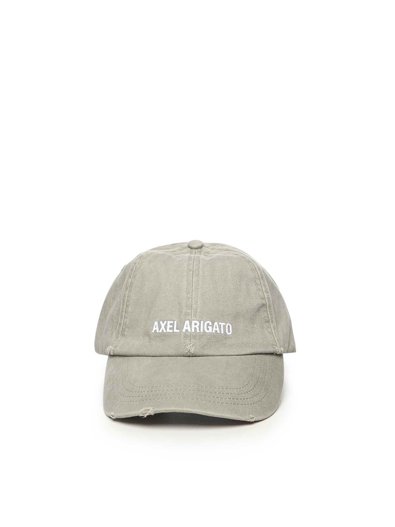 Cappello da baseball con logo X0101013 DUSTY GREEN AXEL ARIGATO