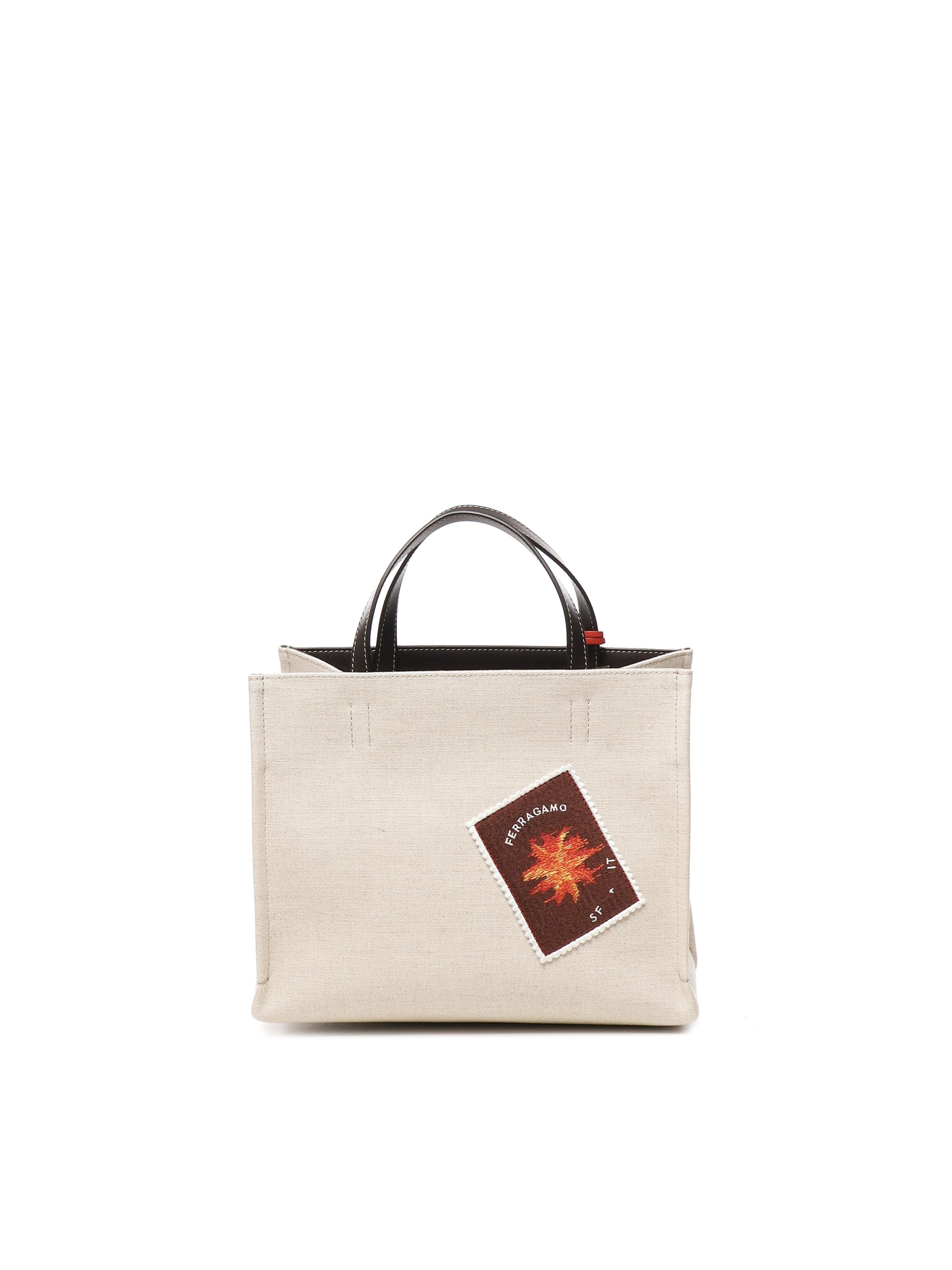 Tote Bag con logo 219942 780197001 FERRAGAMO