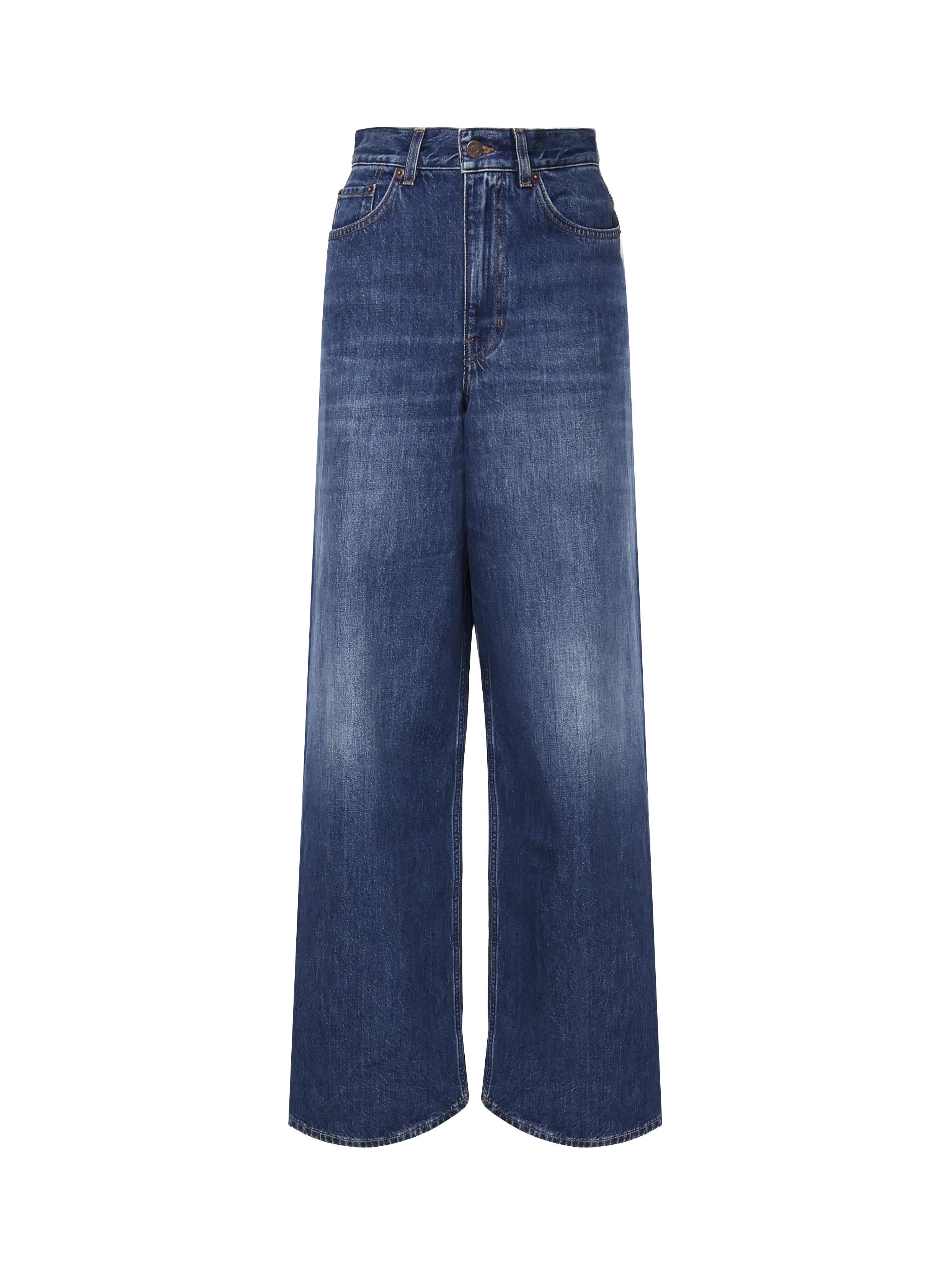 Jeans a gamba ampia in denim CHC24ADP02150 402 CHLOÉ