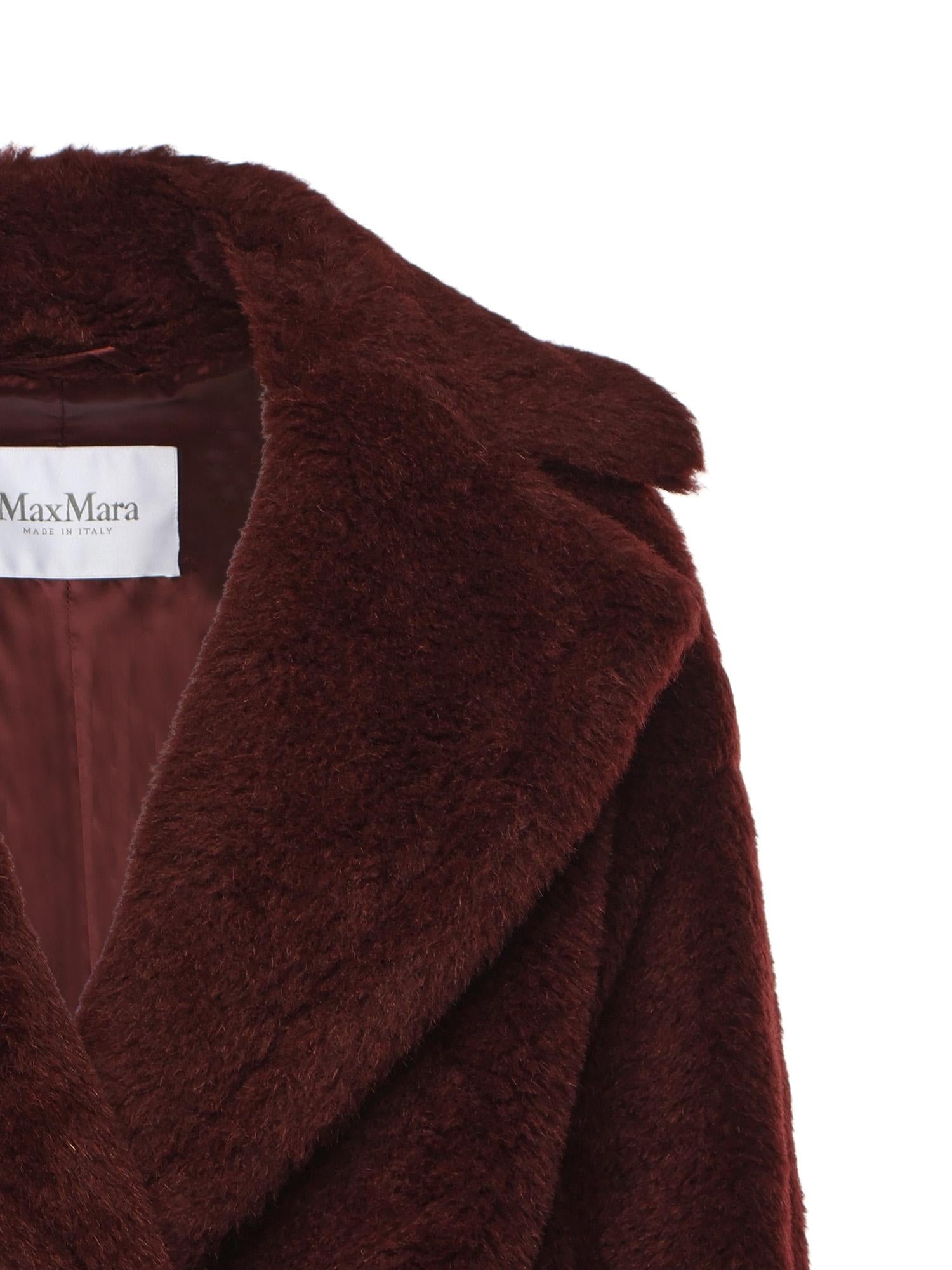 Teddy Bear Icon Coat in alpaca e lana<BR/> 2521016052600 019 MAX MARA